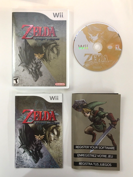 The Legend of Zelda: Twilight Princess (Wii, 2006) CIB Complete w/ Insert