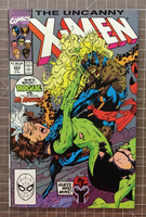 Uncanny X-Men #269 Rogue vs. Ms Marvel - Marvel Comic (1990) 7-8