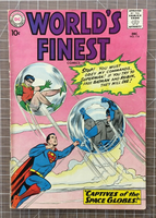 World's Finest Comics #114 Superman, Batman & Robin - DC Comic (1960) 3.5-4.5