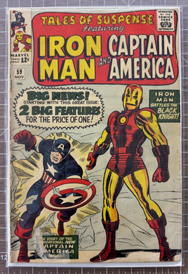 Tales Of Suspense #59 Iron Man Captain America Series 1964 2.0-3.0 Marvel Comic