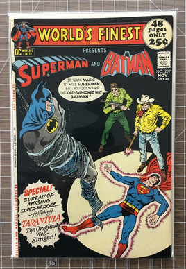 World's Finest Comics #207 Superman & Batman - DC Comic (1971) 5-6