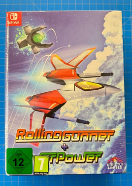 Rolling Gunner + Overpower Collector's Edition Switch PAL Game - New Sealed