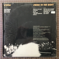 Utopia Todd Rundgren Swing To the Right LP Vinyl Record 1982 Bearsville BRK 3666