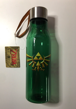 Legend Of Zelda Water Bottle Rare Green Tint NWT - CultureFly - US Seller