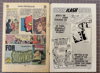 Flash #214 Quicksilver! Kid Flash! Nick Cardy Cover Art DC Comics 1972 3.0-4.0