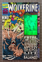 Wolverine #75 Hologram Anniversary Issue - X-Men - Marvel Comic (1993) 3.5-4.5