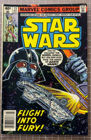 STAR WARS #23 NEWSSTAND MARVEL COMIC BOOK 5.0-6.0