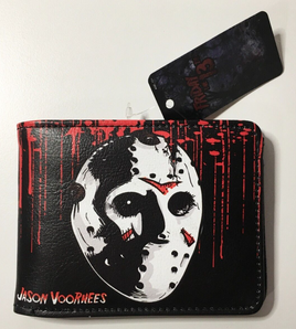 Buckle-Down Bifold Wallet Friday the 13th Jason , 4.0" x 3.5" NWT New With Tags