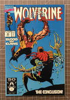 Wolverine #37 Key 1st app Cyborg Wolverine - Silvestri - X Men (1991) 6.5-7.5