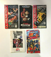 Original Sega Genesis Manuals Only - You Pick - US Seller