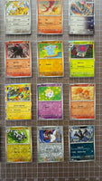 40 Pokémon Pokemon Cards Scarlet & Violet SURGING SPARKS HOLO FOIL 40 Card LOT