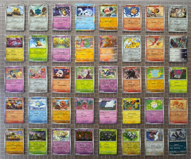 40 Pokémon Pokemon Cards Scarlet & Violet SURGING SPARKS HOLO FOIL 40 Card LOT