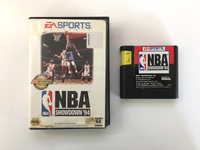 NBA Showdown 94 [Limited Edition] (Sega Genesis, 1994) Box & Game, No Manual