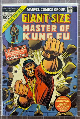 GIANT-SIZE MASTER OF KUNG-FU #1 1974 Marvel Comic 4.5-5.5