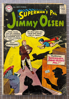 Superman's Pal Jimmy Olsen 18 Superman Superboy Superbaby 1957 DC Comics 1.0-2.0