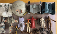 Rare HUGE Lot Of Star Wars ACTION FIGURES Various Lines Characters Weapons Parts