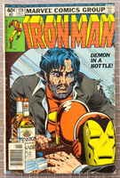 Iron Man #128   "Demon in a Bottle"  Marvel Comics 1979 3.5-4.5