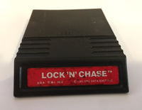 Lock 'N Chase By Mattel (Intellivision, 1982) CIB Complete w/ Manual & Overlays