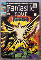 Fantastic Four 53 Kirby! ORIGIN/2nd BLACK PANTHER! 1st KLAW 1966 Marvel 3.5-4.5