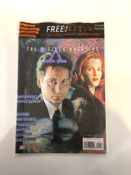 The X-Files Magazine #1 Winter 1996 Deluxe Edition w/ Poster & Trading Card New