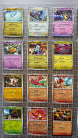 40 Pokémon Pokemon Cards Scarlet & Violet SURGING SPARKS HOLO FOIL 40 Card LOT