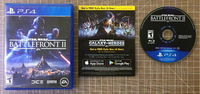 Star Wars Battlefront II 2 PS4 (Sony PlayStation 4, 2017) EA Games CIB Complete