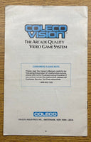 Authentic Colecovision Coleco Manuals - You Pick