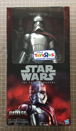 Star Wars The Force Awakens Epic Battles Captain Phasma 12" Toys R Us Figure New