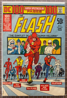 Flash #214 Quicksilver! Kid Flash! Nick Cardy Cover Art DC Comics 1972 3.0-4.0