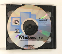 Microsoft Windows 2000 Advanced Server Install CD Set w/ Product Key