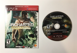 Uncharted Drake's Fortune [Not For Resale] Greatest Hits PS3 - Sleeve & Disc