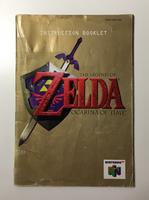 Zelda Ocarina Of Time For N64 (Nintendo 64, 1998) Manual - US Seller