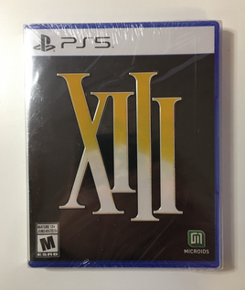 XIII 13 PS5 (Sony PlayStation 5, 2022) Maximum Games - New Sealed w/Slip Cover