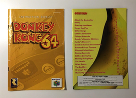 Donkey Kong 64 N64 (Nintendo 64, 1999) Instruction Manual Only - US Seller