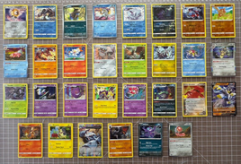 Pokémon Various Sets Foil / Reverse Holo Lot 30 Cards NM-LP - Unique