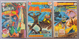 Brave & Bold Batman 3 Comic lot 1968 DC Comics 1.5-3.0 76 109 133