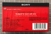 Sony HF 120 Minute Blank Audio Normal Bias Cassette Tapes  Lot of 9 Sealed