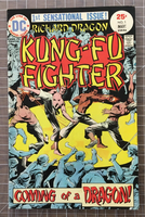 Kung-Fu Fighter #1 Richard Dragon DC Comic (1975) 5.5-6.5