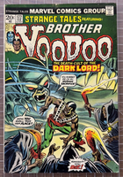 Strange Tales Brother Voodoo #172 1974 Marvel Comic Book Gil Kane Cover 4.5-5.5