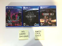 PS4 Boxes Only, No Games or Manuals - Playstation 4 Boxes Only - You Pick