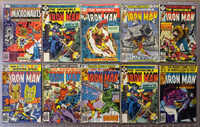 Lot of 20 Comic Book Lot Reader Grade 0.5-4.0 Micronauts Spiderman Iron Man