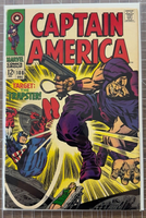 Captain America #108 Jack Kirby Trapster Appearance! Marvel 1968 Comic 5.0-6.0