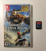 Immortals Fenyx Rising (Nintendo Switch, 2020) Ubisoft - Box & Cartridge