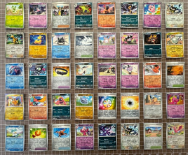 Pokémon S&V Paldea Evolved Reverse Holo Lot 40 Cards NM-LP Unique No Duplicates