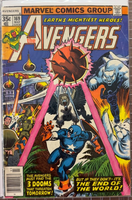 Avengers Lot Of 9 (1977-1990) 1st Series Marvel Comics 3.5-8.0