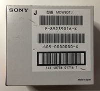 Sony MDW80T Pack of 5 Recordable Blank MiniDiscs - New Sealed - US Seller