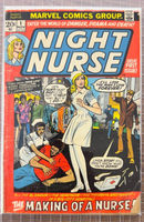 Night Nurse #1 1st Appearance Linda Carter - 1972 Marvel - Comic - 1.5-2.5