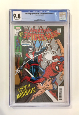 Amazing Spider-Man [Facsimile] #101 (2021) Graded CGC 9.8 Near Mint/Mint