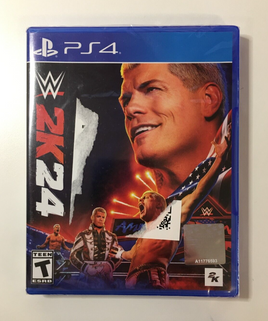 WWE 2K24 for PS4 (Sony PlayStation 4, 2024) Take 2 Interactive - Wrestling - New