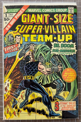 Giant-Size Super Villain Team Up #1 1975 Dr. Doom! Marvel Comic 1.5-2.5